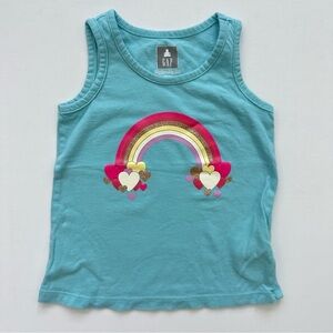 GAP Toddler Girl Graphic Tank Top Size 3 Years